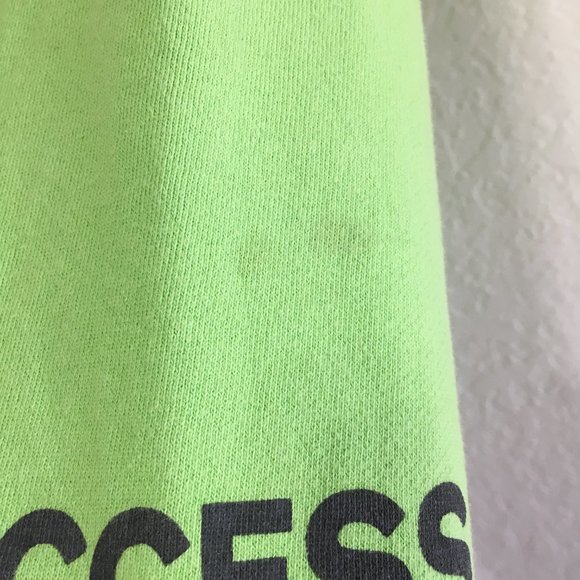 Y2K Loose Fit Korean Fashion Terry Cotton Sweatshirt Green Free Size - Picture 5 of 13